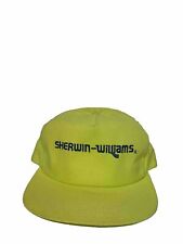 Vintage 80’s K Products Sherwin-Williams Neon Yellow Snapback Trucker Hat