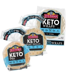 Toufayan Keto, 2 Pita Keto Brot und 1 Wrap Keto - Bild 1 von 1