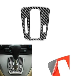 Carbon Fiber Gear Shift Panel Trim Cover For Honda CR-V CRV 2007-2011 Black CO - Picture 1 of 9