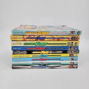 Shonen Jump Magazine Manga 2005 LOTE de 9 (Volumen 3) Yu-Gi-Oh Naruto JoJo - Imagen 1 de 8