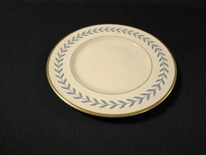 Syracuse China Old Ivory Sherwood Blue Laurel 10" Dinner Plate USA! - Picture 1 of 5