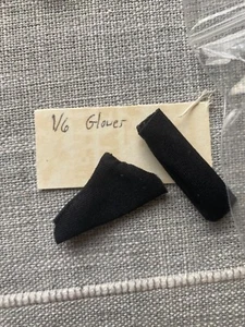 Guantes Negros Guantes Sin Dedos Escala 1/6 Figura Accesorios y Equipo - Imagen 1 de 1