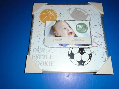 Our Little Cookie Fetco Baby Sports тематическая рамка 6 X 4 НОВАЯ - Изображение 1 из 4