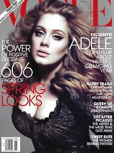 Vogue Magazine Adele Spring Fashion Women of Twitter Picasso Kristen Wiig 2012 - Picture 1 of 12