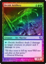 Orcish Artillery FOIL 9th Edition NM Red Uncommon MAGIC MTG CARD ABUGames