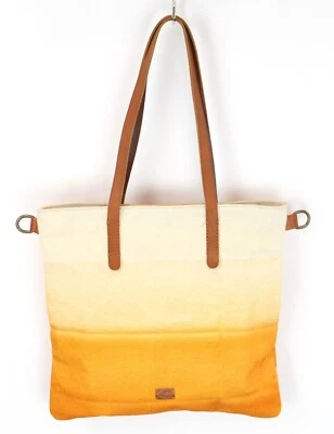 Camel Active Bag Women One Size Linen Bag Pattern Leather Details — 第 1/4 张图片