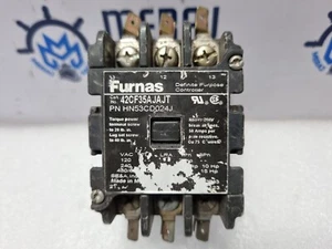 Furnas 42CF35AJAJT Definite Purpose Contactor HN53CD024J 24V 50/60Hz - Picture 1 of 8