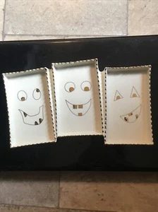 Lenox Holiday Halloween Candy or Nut Dish Made In USA 24k Gold Trim Pumpkin Face - Picture 1 of 6