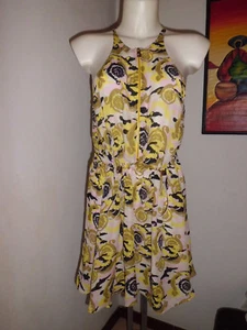 Versace Collection Baroque Dress Silk Size 46 - Picture 1 of 8