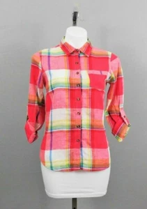 Passport Women's Shirt, Size S, Multicolor, 55% Linen, 45% cotton - Picture 1 of 5