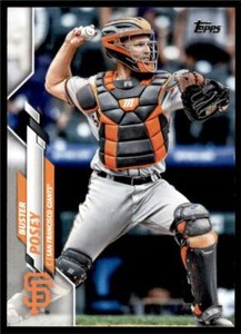 2020 Topps Series 1 Base #111 Buster Posey - San Francisco Giants