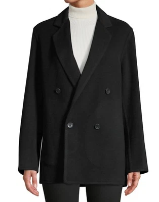 Vince double Breasted Wool Blend Unlined Light pea coat Sz Small - Image 1 of 4