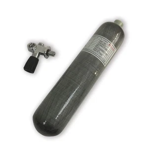 Acecare 2L CE Tauchflasche 4500psi 300bar Kohlefaser Lufttank mit Ventil - Bild 1 von 5
