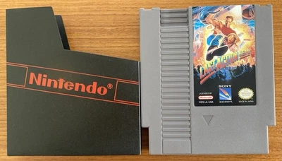 NES ~ LAST ACTION HERO ~ Nintendo Game 3 Screw NES-LA-USA Cart + Sleeve NTSC - Image 1 of 4
