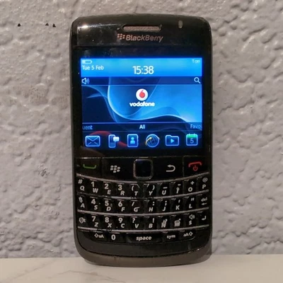 BlackBerry Bold 9780 Black Retro Mobile Smartphone Phone - Vodafone - 4GB SDHC - Image 1 of 4