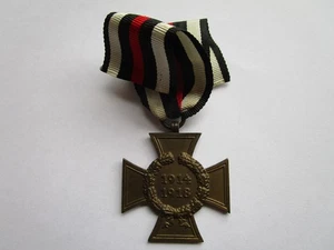 Ehrenkreuz für Kriegsteilnehmer 1914-1918 mit Band - Bild 1 von 3