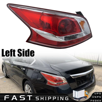 Para 2013-2015 Nissan Altima 4Dr lanterna traseira halógena lâmpada de freio com lâmpadas lado esquerdo - Imagem 1 de 4