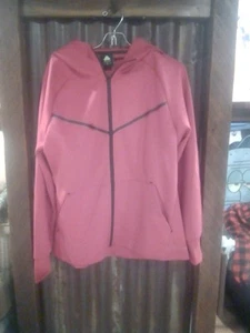 Anotwener 2piece Hooded Sweat Suit Hot Pink Black Accents Size Xl - Picture 1 of 5