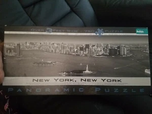 NEW YORK, NEW YORK PANORAMIC 3 FEET WIDE 750 PIECE PUZZLE 38.25" X 11.25" - Picture 1 of 7