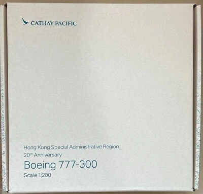 1/200 HOGAN Cathay Pacific Boeing 777-300 B-HNK - Image 1 of 4