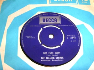 7" The Rolling Stones Not Fade Away - UK Top Zustand with Center - Bild 1 von 2