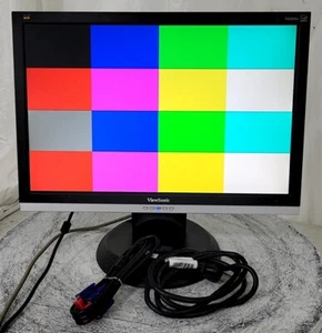 View Sonic VS11802 VA2026w 20" LCD Monitor GRADE B VGA DVI - Picture 1 of 5