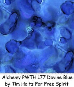 Alchemy Tonal Cotton Quilt fabric BTY Tim Holtz / Free Spirit PWTH 177 Devine - Picture 1 of 10
