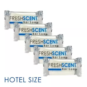 Jabón de barra facial/mano Freshscent de 2" #,50 tamaño hogar/hotel/viaje (paquete de 100) - Imagen 1 de 2