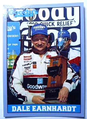 * 1992 Traks NASCAR Goody's Invitational Series #19 Dale Earnhardt - Image 1 of 4