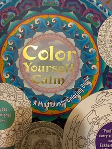 For Peace And Joy: Color Yourself Calm Mindfullness Coloring Book - Picture 1 of 12