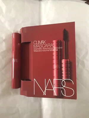 Máscara de pestañas NARS Climax Explicit negra 1,8 g nueva