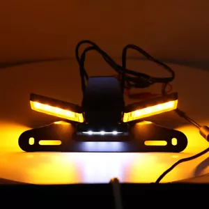 For DUCATI Panigale V4/S V4R V2 Tail Tidy License Plate Holder LED Signal Light - Picture 1 of 15