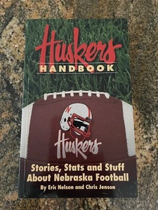 Tom Osborne Bob Devaney Huskers Handbook Stats Stuff about Nebraska Football - Picture 1 of 2