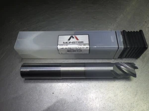 Monster 1" 4 Flute Carbide CR XL Endmill 1" Shank .06" R 294-004116 (LOC1118B) - Picture 1 of 4