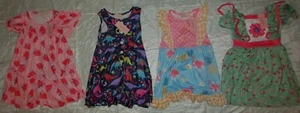 LOT OF FOUR MARIE NICOLE GIRL'S DRESSES, SIZE MEDIUM, NEW WITH TAGS, LOT #1 - Picture 1 of 5