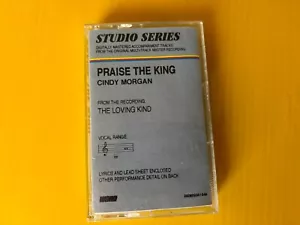 Studio Series Accompaniment Track Cassette Tape Cindy Morgan Praise The King 98 - Picture 1 of 4