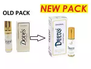 Dove Soap unisex perfume 100% Pure Natural and Undiluted long lasting 8ml - Picture 1 of 4