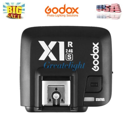 Godox X1R-S TTL 2.4G Wireless Receiver For X1T-S Trigger Transmitter For Sony US - Image 1 of 4