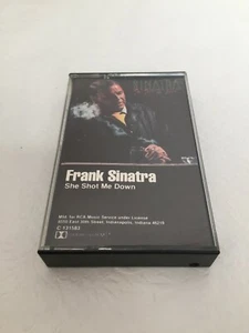 VINTAGE Frank Sinatra "She Shot Me Down" Cassette tape C131583 M5 2305 - Picture 1 of 5