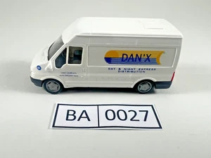 RIETZE Ford Transit "DAN'X" White #50612 H0 1:87 Oldtimer "SKU BA0027" Ref. R003 - Picture 1 of 5