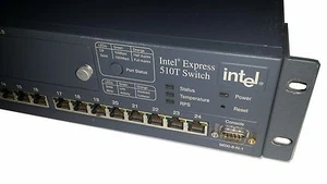 Intel Express 510T Switch - 24 Port Managed ES510T with 2-port 100FX Module - Picture 1 of 7