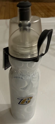NFL Baltimore Ravens Mist ‘N Sip Bottle New Cover