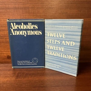 Alcoholics Anonymous, 3rd Edition 4th Printing, 1978 & 12 Steps & 12 Tradition - Picture 1 of 17
