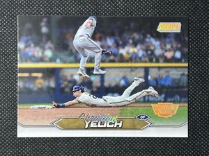 2024 Stadium Club #138 Christian Yelich Members Only Case Hit SP - Picture 1 of 2