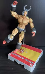 Statua Super Action Man Buffalo 2P - Modellino a colori Bandai Kinnikuman Medicos - Foto 1 di 7