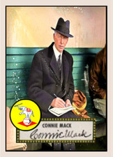 CONNIE MACK 52 A's ACEO ART CARD ## BUY 5 GET 1 FREE ## or 30% OFF 12 OR MORE