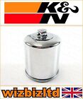 Yamaha XV1700 Road Star S 2015 [K&amp;N Chrome Replacement Oil Filter] KN-303C