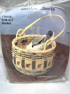 NOS 1989 Commonwealth American Classics - Classic Shaker Basket Weave Kit SEALED - Bild 1 von 8