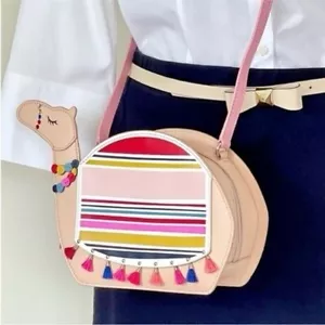 Kate Spade New York Womens Camel Crossbody Purse Handbag Spice Things Up Novelty - Picture 1 of 12