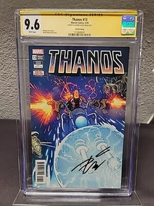 Thanos #13 CGC 9.6 SS Signed Donny Cates 3rd Print 2018 1st Cosmic Ghost Rider - Picture 1 of 5